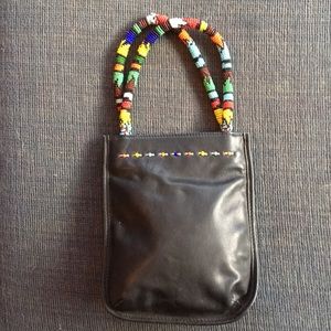 Wilson’s Leather Beaded Purse